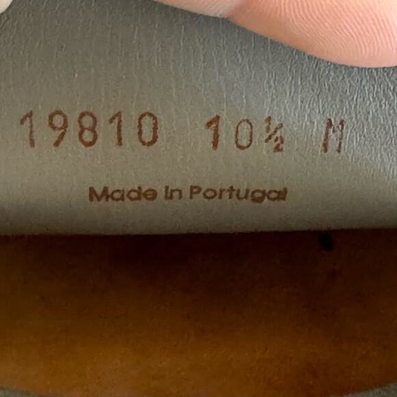 Magnanni Genuine Leather Men’s Slip On Loafers Size 10.5 M Chestnut Brown - Picture 7 of 10